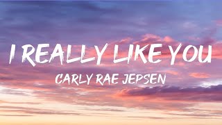 Carly Rae Jepsen  I Really Like You Lyrics [upl. by Torrlow623]