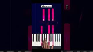 How to play like tchouameni on piano 😱😱pianosoinapp pianotutorial [upl. by Alamac]