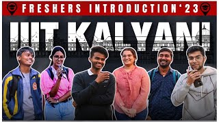 FRESHERS INTRODUCTION23  IIIT KALYANI West Bengal [upl. by Rica410]