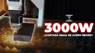 ¿Cuál es el máximo espesor que corta una máquina láser de fibra FORZA RAPTOR 3000w [upl. by Bohman]