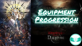 Wizardry Variants Daphne  Equipment Progression [upl. by Barlow]