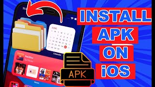 iPhone How to Install APK Files on iOS [upl. by Acinot128]