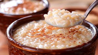 Arroz con Leche Cremoso ¡Receta Fácil y Deliciosa [upl. by Ecela]