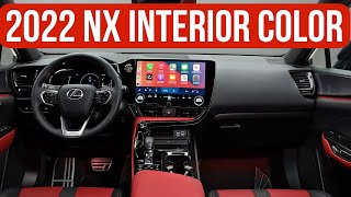 2022 LEXUS NX  ALL INTERIOR COLORS [upl. by Sue]