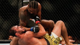 Best Finishes From UFC Vegas 21 Fighters [upl. by Lleroj]