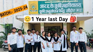 📹 1Year last Day 🎒Batch 202324❤️‍🩹 [upl. by Neira]