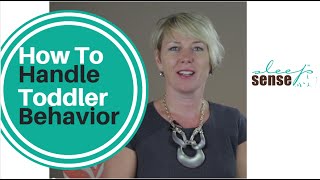 How To Handle Toddler Behavior [upl. by Alam]