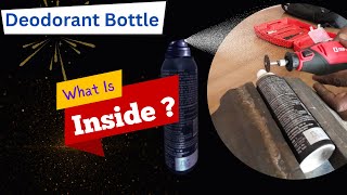 Deodorants Spray Bottle Inside DEEP WOW Technology amp Nature  In Telugu [upl. by Nievelt740]