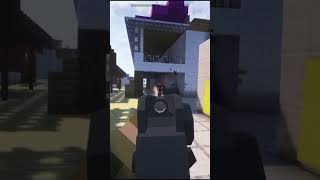 Warzone in MINECRAFT shorts minecraft warzone [upl. by Wooster]