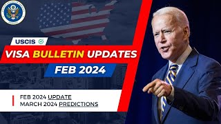 February 2024 US Visa Bulletin Updates amp March 2024 Predictions usvisa usimmigration [upl. by Huttan]