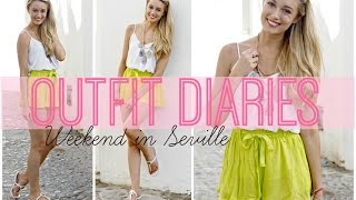 Outfit Diaries  Weekend in Seville  Fashion Mumblr [upl. by Sharai]