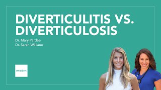 DiverticulITIS vs DiverticulOSIS [upl. by Zeret]