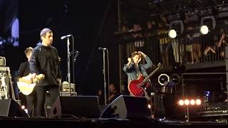 Liam Gallagher  Live Forever HD video  Finsbury Park  29062018 [upl. by Naeloj659]