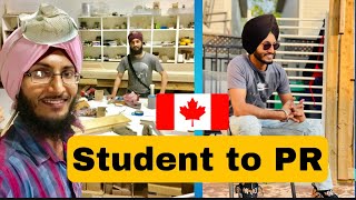 Student to PR 🇨🇦 journey😭 in short shorts ytshorts [upl. by Eelyrag]