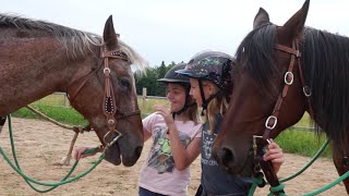 Best friends horseback riding [upl. by Iot]