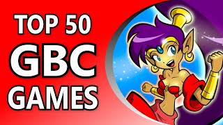 My Top 50 Game Boy Color Games US [upl. by Ggerg]