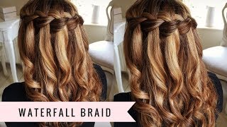 Waterfall Braid by SweetHearts Hair [upl. by Ttayh78]