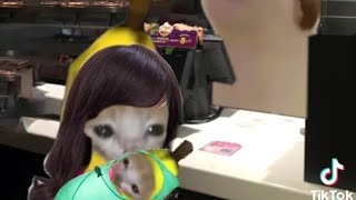 Reupload TikTok Official Banana Cat Meme [upl. by Aseeral509]