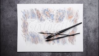 Watercolor Tintoretto or Escoda  Mop brush review Zentagleish [upl. by Miarzim440]