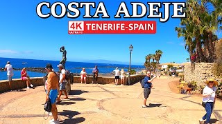 TENERIFE  COSTA ADEJE  What is it really like Now 🌞 4K Walk ● March 2024 [upl. by Nerraw861]