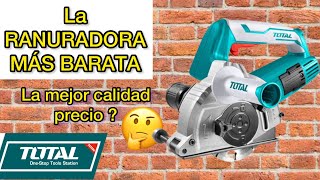 Ranuradora de pared 1500w  acanaladora de concreto TOTAL Tools [upl. by Marc]