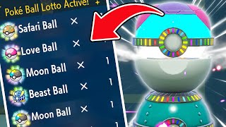 Infinite SPECIAL Pokeballs Indigo Disk ITEM PRINTER Pokemon Scarlet and Violet DLC Pt 2 [upl. by Bat]