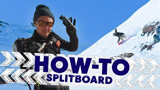 How To Splitboard Xavier de le Rue  Red Bull HowTo [upl. by Niajneb]