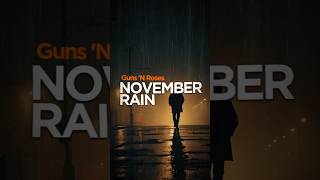 Guns N Roses  November Rain Lyrics  GunsNRoses NovemberRain Lyrics Music LyricVideo [upl. by Marte]