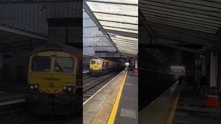 66419 quotLionesses Roarquot Speeds Through Preston trainspotting shorts [upl. by Attenoj]