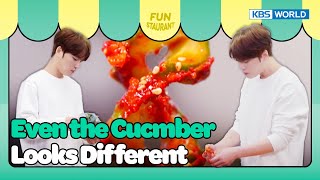 Cucumber Kimchi Visual Shock Stars Top Recipe at Fun Staurant  EP2261  KBS WORLD TV 240617 [upl. by Carlstrom]