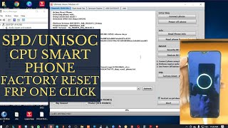 SPD Unisoc cpu factory reset frp done by umt tool one click [upl. by Notnats]