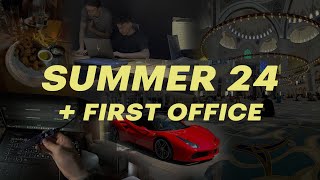 Summer 2024 recap  first office [upl. by Lubbi]