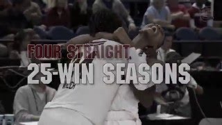 201516 Womens Basketball Senior Day Tribute [upl. by Kcirdef]