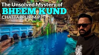 Bhimkund  Geographical Wonder Bhim Kund Chattarpur Jata Shankar MahadevChattarpur Tourist Places [upl. by Anazus898]