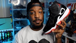 AIR JORDAN 11 BRED 2019  Detailed Review  On Foot  Best Jordan EVER [upl. by Islean]