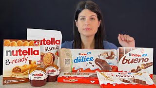 600K SPECIAL  NUTELLA amp KINDER CHOCOLATE PARTY  MUKBANG  ASMR [upl. by Crosby]