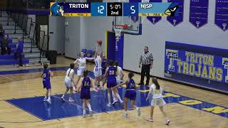 North Judson at Triton  JV Girls High School HNAC Basketball 🏀 1272023 Season Finale [upl. by Kotz]