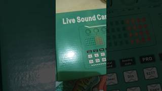 Unboxing live sound card hp [upl. by Charyl]