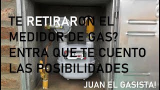 Entra aca si te retiraron el medidor de gas [upl. by Lleruj]