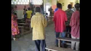 Gottesdienst in Lomama Kongo  Regenwald Diözese Bokungu  Ikela [upl. by Atikram]