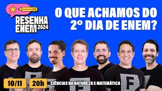 🗣️RESENHA ENEM 2024 O QUE ACHAMOS DO 2º DIA DE PROVA [upl. by Inohtna]