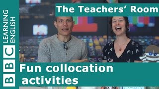 The Teachers Room Fun collocation activities [upl. by Garbers]