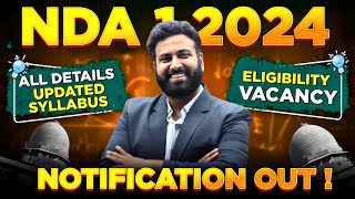 Big News😲 NDA 1 2024 Notification Out Now🔥  Apply Now  Learn With Sumit [upl. by Imrots370]