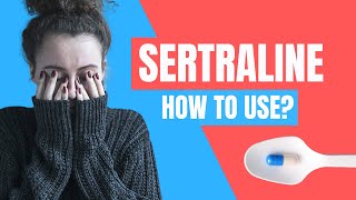 How to use Sertraline Zoloft  Doctor Explains [upl. by Gusba]