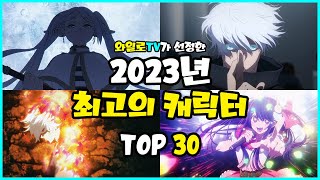 애니추천 2023년 최고의 캐릭터 TOP 30 [upl. by Elime566]