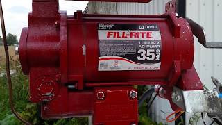 Fillrite 300V series high speed pump troubleshooting and repair [upl. by Carmen]