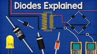 Diodes Explained  The basics how diodes work working principle pn junction [upl. by Larry]