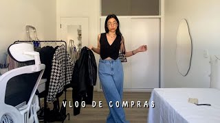 VLOG COMPRAS na ZARA CampA RIACHUELO MERCADO [upl. by Mills465]