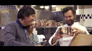 What happens when a Chefs copper cookware needs retinning [upl. by Beret]