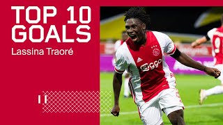 TOP 10 GOALS  Lassina Traoré [upl. by Naujahs]